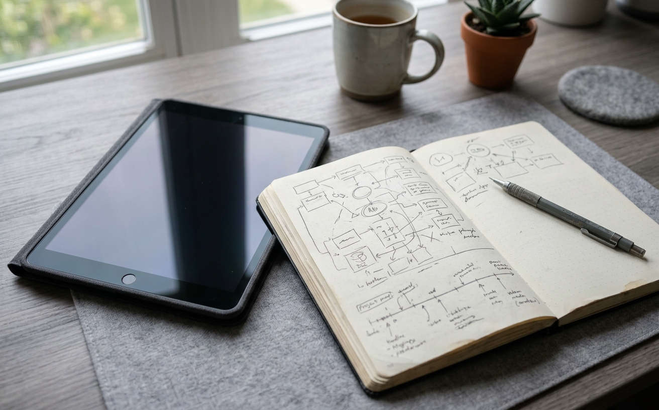 Workspace visual for Note Apps for Recurring Project Work
