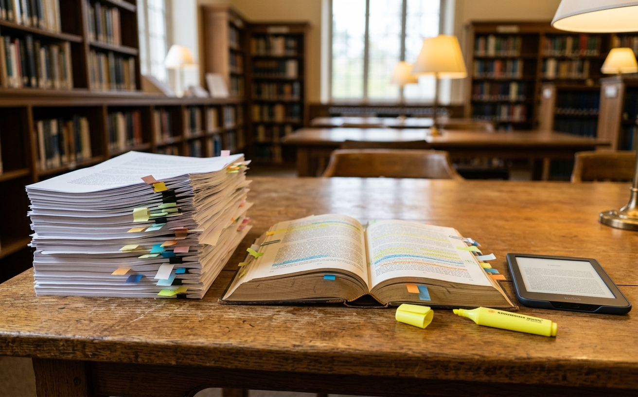 Workspace visual for Read-it-later Workflows for Research