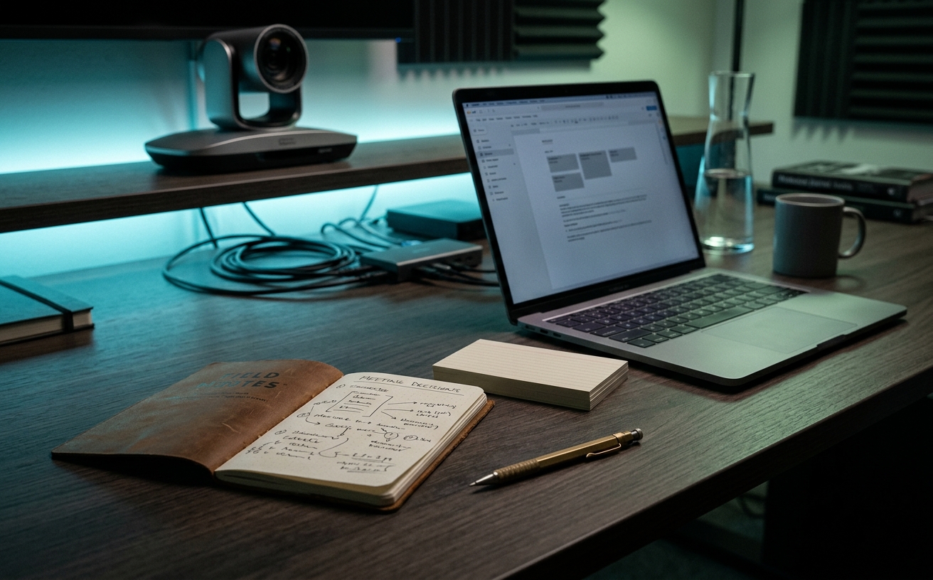Workspace visual for Meeting Agendas that Protect Decisions