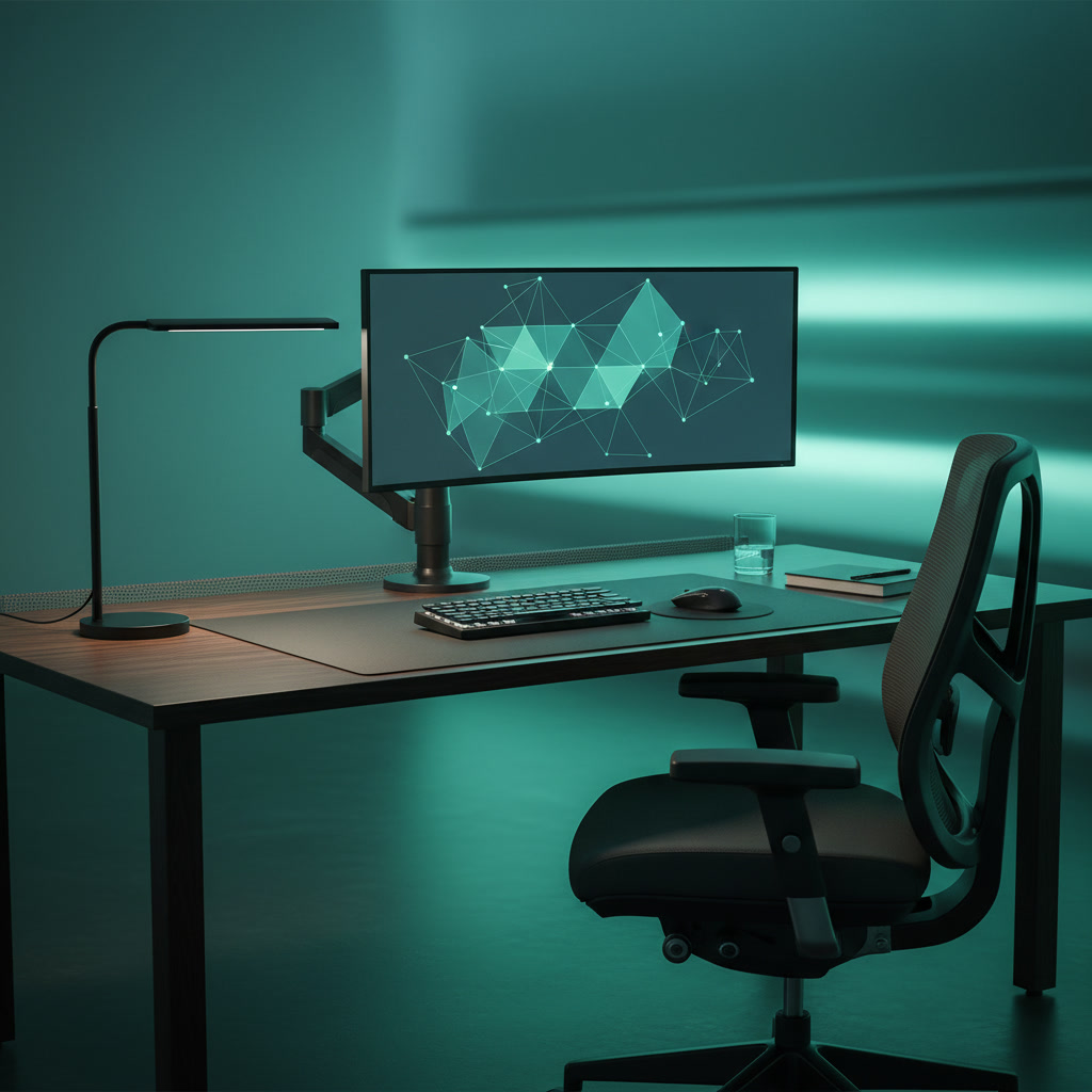 Workspace visual for Chair Adjustments that Actually Change Fatigue